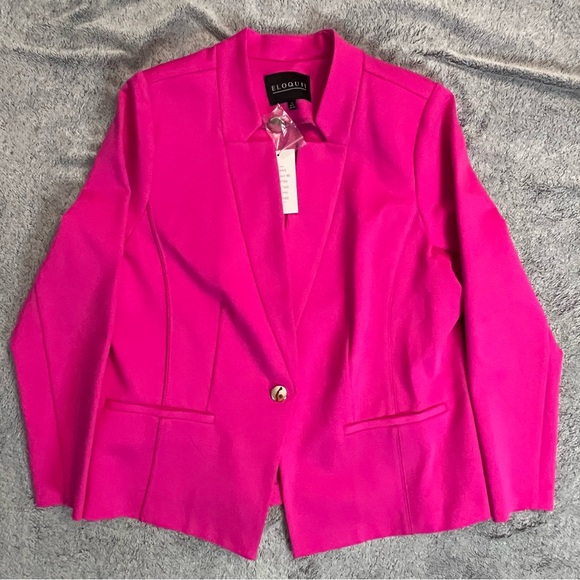 Eloquii Jackets & Blazers - NWT Eloquii Pink Ultimate Suit Blazer